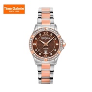 Bonia Women Elegance BNB10789-2645S Silver Rose Stainless Steel Casual Watch