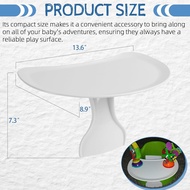 Baby Feeding Tray Compatible with Bumbo Floor Seat Tray Attachment Only Booster Seat Tray for Bumbo 