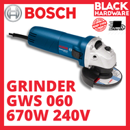 Black Hardware Bosch GWS 060 Angle Grinder Home Cut Grander Polish Wax Machine Wood Potong Besi Kayu