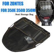 For Zontes 350E 350D 350M  ZT350E ZT350D ZT350M E350 Cycling Bag Motorcycle Seat Storage Bag Scratch