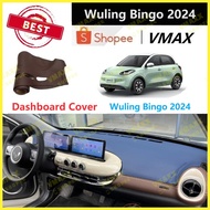 Wuling Bingo 2024 Dashboard Cover Pad Leather Car Accessories Interior Sun Visor Anti Skid Mat Wulin
