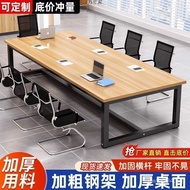 Long Rectangular Desk Office Furniture Large Table Desk and Chair Office Desk Conference Room Combin