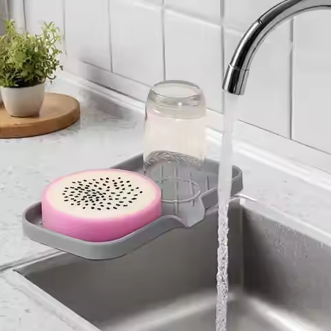 Sink Protectors For Kitchen Sink Faucet Splash Guard Splash Catcher Kitchen Sink Mats Non-Slip Sink 