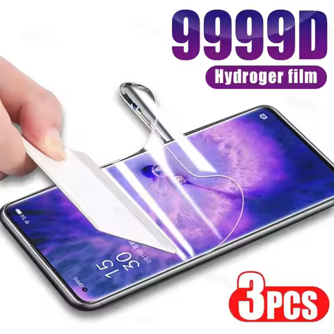 3Pcs Hydrogel Film for OPPO A96 A95 A94 A93 A92 A91 Screen Protector for OPPO A76 A74 A73 A72 A54 A5
