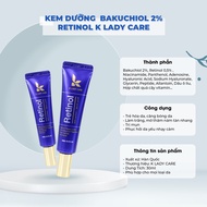 Combo retinol bakuchiol 2% + serum retinol bakuchiol 2% K Lady Care