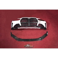 BMW G80 G82 M3 M4 AD Front Bumper Full Dry Carbon Front Lip