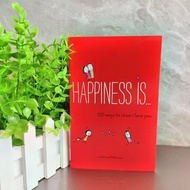 Happiness is...Express I Love You 500 Ways English Version Happiness Is... 500 Ways26530425AL8280