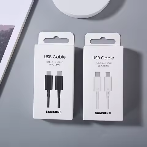 Samsung 45W PD Cable For Samsung S22 S21 S20 FE S23 S24 Ultra Z Flip Fold 6 5 4 Super Fast Charging 