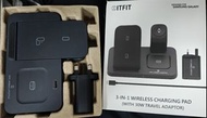 ITFIT 三合一無線充電板 (附30W旅行充電器)