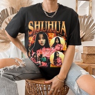 Gidle Shuhua Tee: Trendy Bootleg Style K-pop Shirt Kpop Merch Kpop Shirt Gidle Shirt Gidle Merch