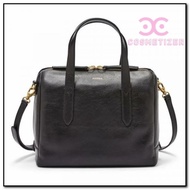 Tas Wanita Selempang Fossil Sydney Satchel Black Hitam Bag Original
