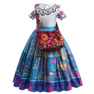 Tqpl2570 MIRABEL ENCANTO DRESS GIRLS COSTUME 3-8 Years