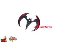 HOT TOYS VGM39 蝙蝠俠 阿卡漢騎士 未來蝙蝠 拆賣 蝙蝠飛鏢(全新品)~數量有限!要買要快!