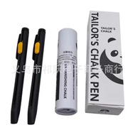 Quality tailor's bear chalk pen (box of 20 chalk sticks + 2 pen covers)