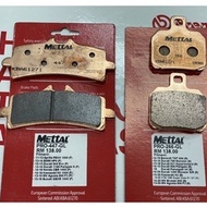 METAL SINTERED BRAKE PAD CALIPER P4 M4 4POT P34 2POT GOOD QUALITY TAHAN PANAS