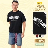 Yody Yoguu Allday Unisex T-shirt Cotton BOXY form, loose, soft and comfortable UYTS26S003