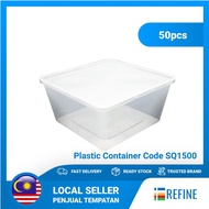 Plastic Container Code SQ1500 50pcs Brand