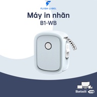 Máy In Nhiệt Mini Bluetooth Flash Label L12 In Tem Mã Vạch Giá Bán Ghi Chú Logo Sticker Tự Thiết Kế
