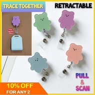🌹【SG SELLER】Trace Together Token Retractable | Ezlink | ID Card | Keychain