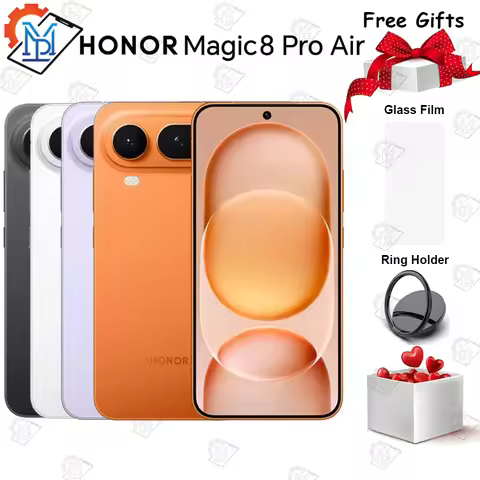 NEW Original HONOR Magic 8 Pro Air Mobile Phone 6.31" OLED Display Dimensity 9500 Triple Camera Char