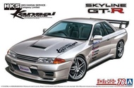 【上士】缺貨 青島 1/24 改裝車76 HKS 關西 BNR32 日產Skyline GT-R '90 06453