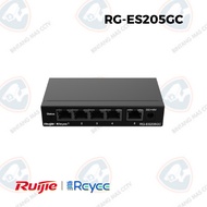 RUIJIE RG-ES205GC, 5-Port Gigabit Smart Cloud Managed Non-PoE Switch