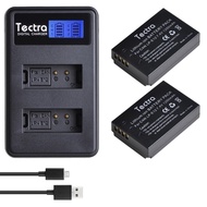 ZZOOI 1200mAh LP-E12 LPE12 Battery + LCD Dual Charger for Canon PowerShot SX70HS  EOS M  EOS M2  M10