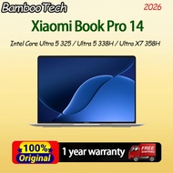 2026 Xiaomi Book Pro 14 Laptop | Intel Core Ultra 5 325 / Ultra 5 338H / Ultra X7 358H | 14.6inch 3.