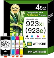 923e 923XL 923 8130e Ink Cartridges Combo Pack: Replacement for HP 923 Ink Cartridges for Printers O