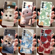 Jelly Casing For Itel S16 S17 Vision 1 Pro Vision 3 P38 Clear Silicone Soft TPU Back Cover ITEL S17 