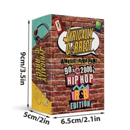 Lyrically Correct Music Guessing Songs Solitaire Adult Game Night Friend Party Knowledge Questions A