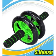 Workout Exercise Fitness Dual Ab Roller 6 Pack Training Equipment Gym Abdominal muscle Senaman Otot 