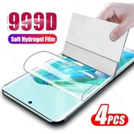 4PCS 999D Soft Hydrogel Film for Honor X9C X9B X9A 5G Screen Protector On Honar Honer X9C 9B X9 a X 