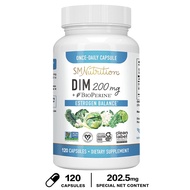 SMNutrition DIM Supplement 200 mg Estrogen Balance for Women and Men 60/120 แคปซูล [ ของแท้!!! สินค้