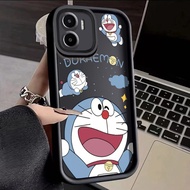 For Xiaomi MI Redmi A1 A2 Case Doraemon Angel Eyes Stepped Camera Thicken All Inclusive Shockproof Softcase