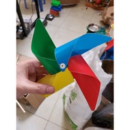 700 4-bladed 4-color pinwheels without strings 24cm, 20cm, 30cm