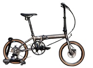 DAHON (Unassembled) DAHON K3 PLUS 349 FOLDING BIKE-KAA693-GREY (DELTEC CABLE)