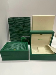 กล่องใส่นาฬิกา Rolex หนังแบรนเนม หรูหรา พร้อมใบป้ายและถุงครบชุด