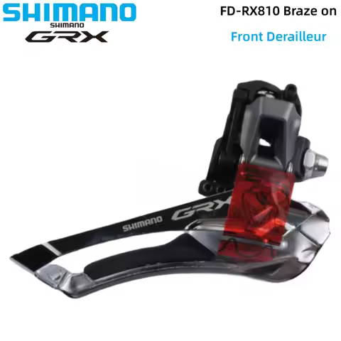 SHIMANO GRX RX810 Front Derailleur 2x11-Speed Braze On FD-RX810-F For Gravel Road Bike Bicycle Parts