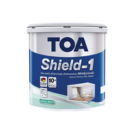 TOA Shield-1 สี 8292 (Quick Silver) ชิลด์ วัน สีน้ำเกรดพรีเมียมคุณภาพสูง ทนทานมากกว่า 10 ปี ผนังสวย 