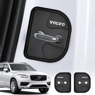 2/4Pcs Silicone Car Door Lock Cover For Volvo XC40 XC60 XC90 S60 S90 V50 V70 V60 V40 Shock Absorber 