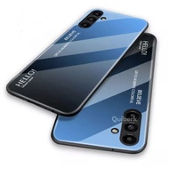 [ส่งจากไทย]เคสโทรศัพท์ สำหรับ Case VIVO Y04 4Gเคสกระจกสองสี เคสเงาไล่สี ขอบนิ่ม TPU CASE