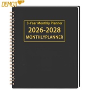 [DEMO3] Premium 3 Years Monthly Planner 2026-2028 Calendar Book A4/A5 Academic Year Agenda Smooth Wr