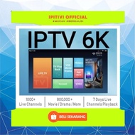 IPTV6K Iptv6k Malaysia - 1 BULAN/ 3 BULAN / 6 BULAN Iptv 6K Unlimited, iptv6k Android Only iptv6k iptv8k mytv watchtv