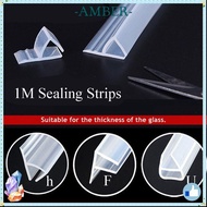 AMBER 1M 6-12mm F U h Shape Sealing Strips Home & Living Bath Screen Home Improvement Window Seal