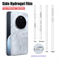 Anti-Scratch Phone Side Sticker For Honor 100 90 X9b X50 Magic 7 6 V3 V2 V Vs3 Vs2 Vs Flip Transpare