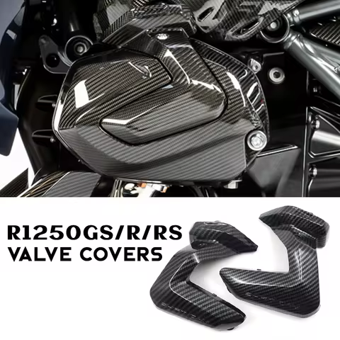 Motorcycle Carbon valve cover For BMW R1250GS R 1250 GS Cylinder Head Cover R1250RS R1250RT R1250R E