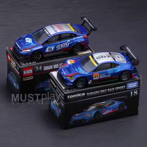Takara Tomy Tomica Premium 18 Subaru BRZ R&D Sport 1/60 Metal Diecast Car Model Mini Collectible Toy