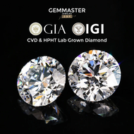 IGI GIA certificate Lab Grown Diamond Round Brilliant Cut DEFG VVS Loose Diamond 1ct 2ct 3ct CVD HPH