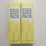 Egg mousse pack